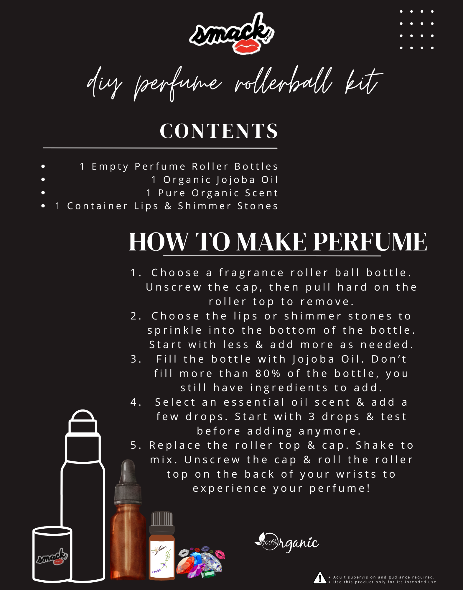 DIY Perfume Roller Ball Kit