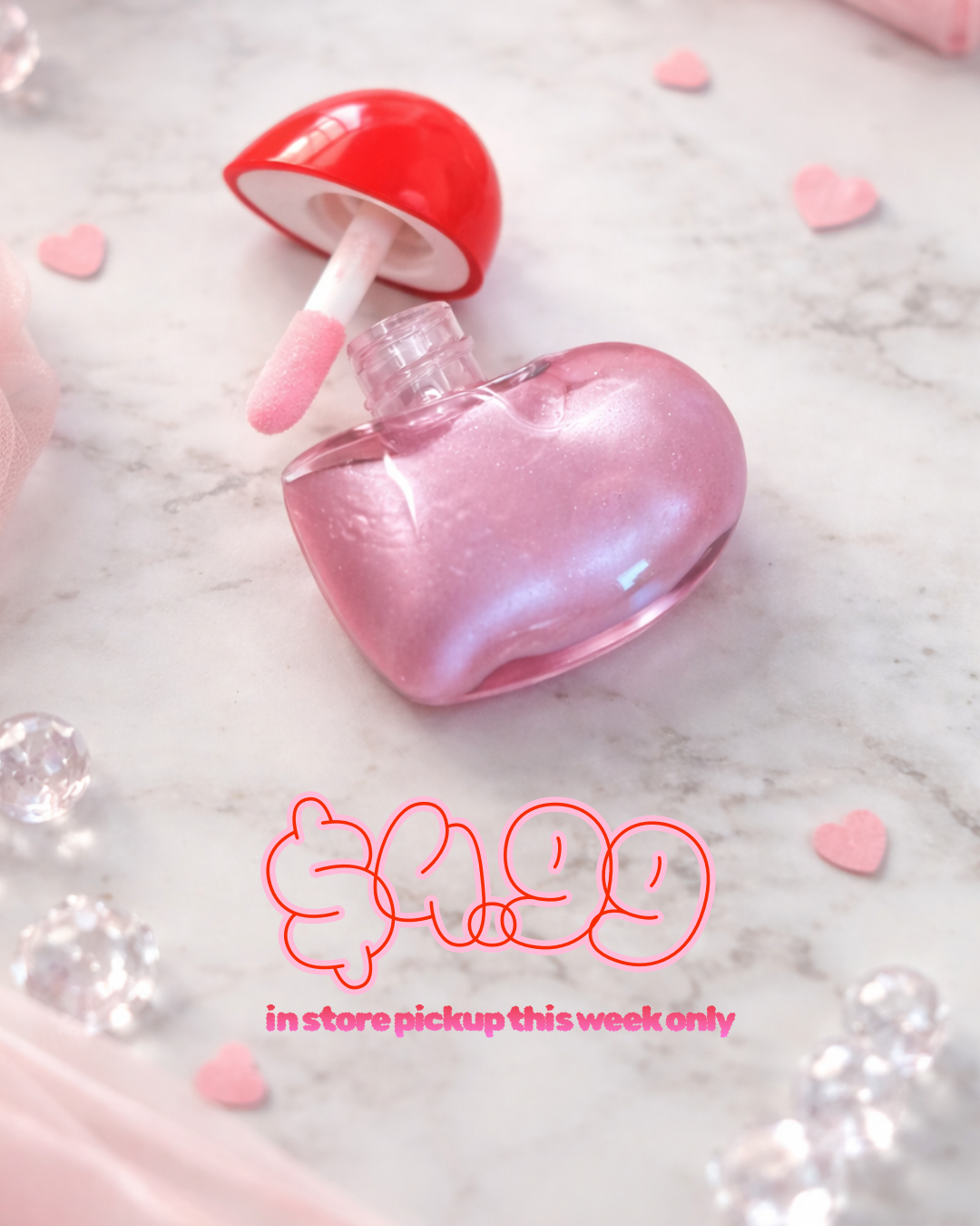 Heart Lip Gloss