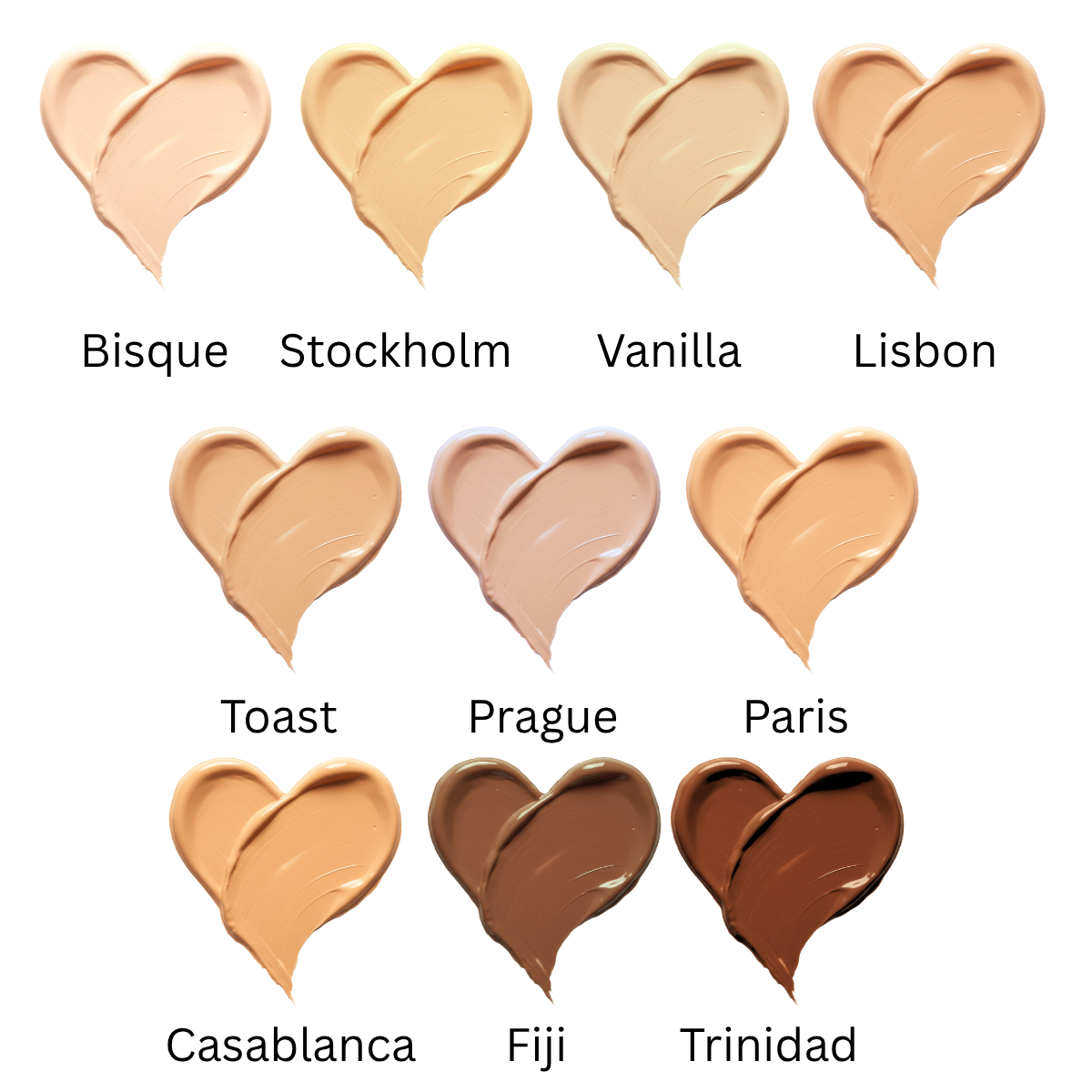 Superior Performance Liquid Foundations