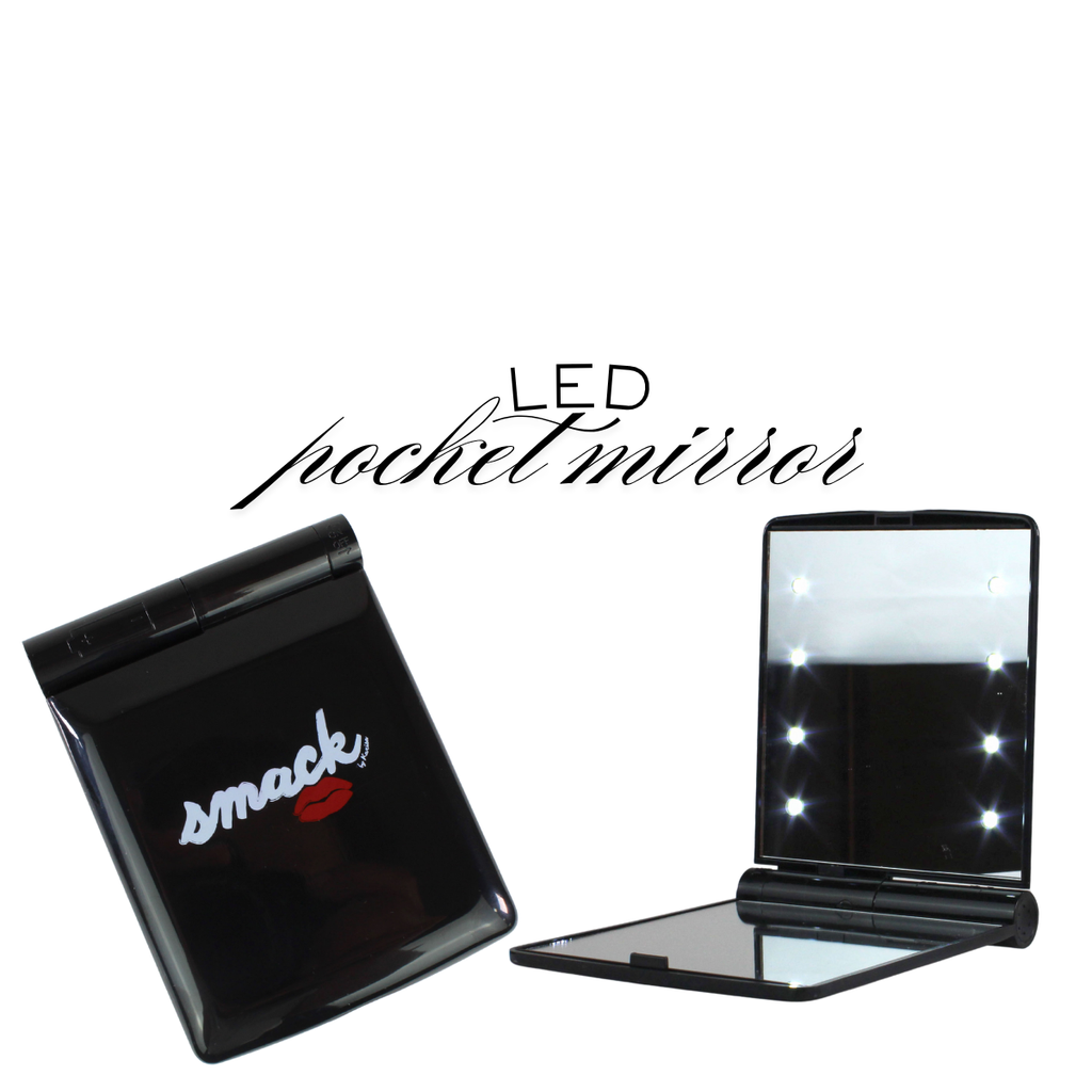 SMACKlogo LED Pocket Mirror